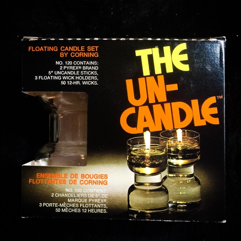 Pyrex candle holders - Picture 4 of 4